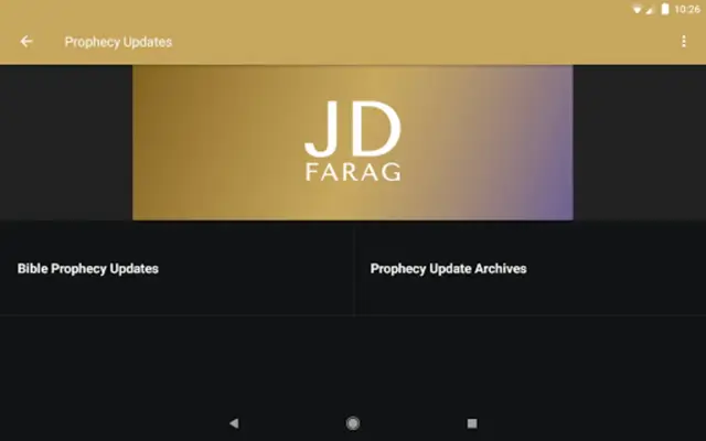 JD Farag android App screenshot 1